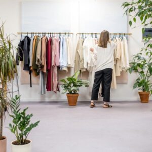 une caisse enregistreuse pour les magasins