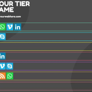 une tier list en entreprise